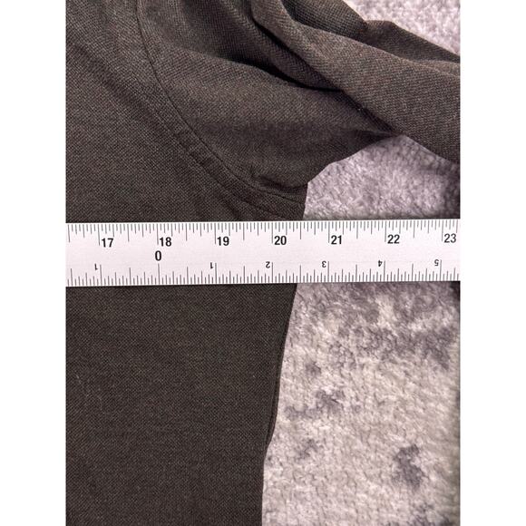 Proper Cloth Shirt Medium Mens Green Pique Long Sleeve Slim Button Down - Picture 4 of 7